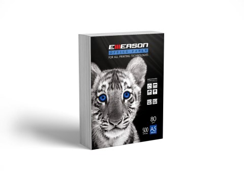 Papier xero biały A5 80g ryza 500ark. xba5copyemerson80gsm TIGER EMERSON Emerson Papier xero biały A5 80g ryza 500ark. xba5copyemerson80gsm TIGER EMERSON Emerson