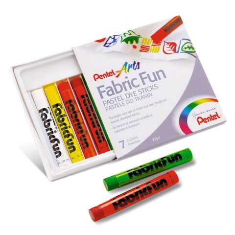Pastele do tkanin / Zestaw z torbą PTS7-BN15-T PENTEL Pentel Pastele do tkanin / Zestaw z torbą PTS7-BN15-T PENTEL Pentel