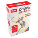 Pastele do tkanin / Zestaw z torbą PTS7-BN15-T PENTEL Pentel