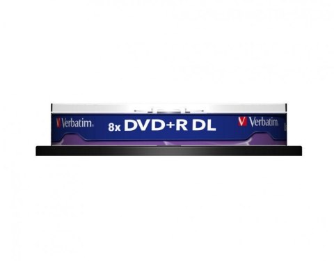 Płyta DVD+R VERBATIM DL CAKE (10) DoubleLayer 8.5GB x8 MattSil 43666 Verbatim Płyta DVD+R VERBATIM DL CAKE (10) DoubleLayer 8.5GB x8 MattSil 43666 Verbatim
