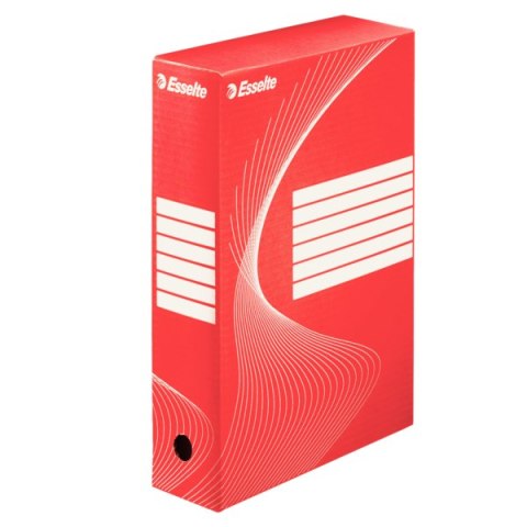 Pudełka archiwizacyjne ESSELTE BOXY 80mm czerwone 128412 Esselte Pudełka archiwizacyjne ESSELTE BOXY 80mm czerwone 128412 Esselte