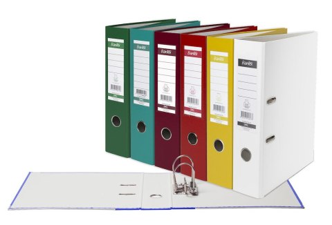 Segregator A4 80mm XXL żółty, z szyną BANTEX 100551786 Bantex Segregator A4 80mm XXL żółty, z szyną BANTEX 100551786 Bantex