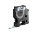 Taśma DYMO D1 - 9 mm x 7 m, czarny / przezroczysty S0720670 do drukarek etykiet Dymo