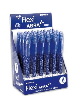 Display-Długopis ścieralny FLEXI ABRA niebieski (24szt.) TT7276 Flexi