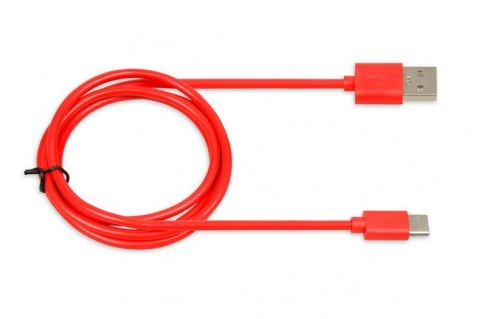 Kabel do transferu danych i zasilania USB 2w1 TYP C czerwony 1m (2A) Ibox IKUMTCR Ibox Kabel do transferu danych i zasilania USB 2w1 TYP C czerwony 1m (2A) Ibox IKUMTCR Ibox