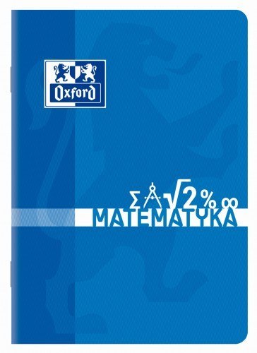 Zeszyt matematyka A4 60k 90g kratka z marginesem 400150840 OXFORD Oxford Zeszyt matematyka A4 60k 90g kratka z marginesem 400150840 OXFORD Oxford