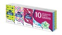 Chusteczki higieniczne VELVET (10) oryginal 4-warstwy białe Velvet