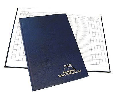 Książka korespondencyjna A4 192k - granat WARTA 1824-229-014 Warta Książka korespondencyjna A4 192k - granat WARTA 1824-229-014 Warta