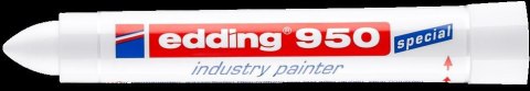 Marker przemysłowy 950 biały 10mm farba w paście EDDING 950/049 Edding Marker przemysłowy 950 biały 10mm farba w paście EDDING 950/049 Edding