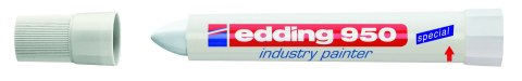 Marker przemysłowy 950 biały 10mm farba w paście EDDING 950/049 Edding Marker przemysłowy 950 biały 10mm farba w paście EDDING 950/049 Edding