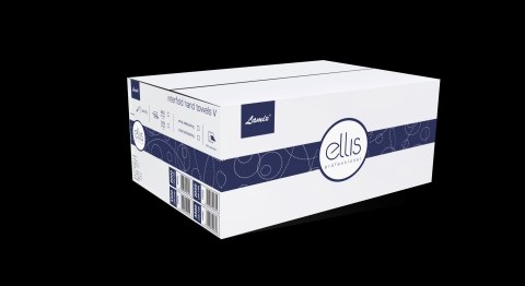 Ręcznik ZZ ELLIS Professional 100% celuloza z fioletowym nadrukiem 2615 Ellis Ręcznik ZZ ELLIS Professional 100% celuloza z fioletowym nadrukiem 2615 Ellis