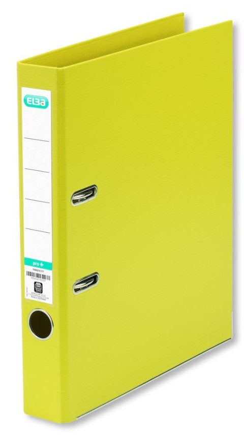 Segregator A4 50mm ELBA PRO+ żółty 100202099 Elba Segregator A4 50mm ELBA PRO+ żółty 100202099 Elba