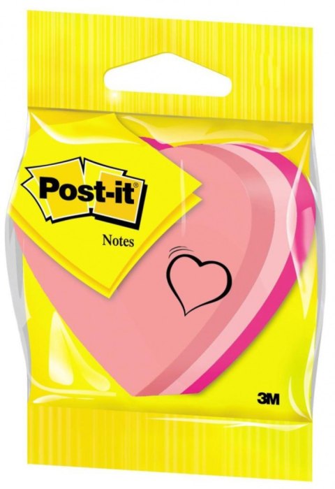 Bloczek 3M POST-IT SERCE neonowe 2007H 225k FT510076563 Post-It 3M Bloczek 3M POST-IT SERCE neonowe 2007H 225k FT510076563 Post-It 3M