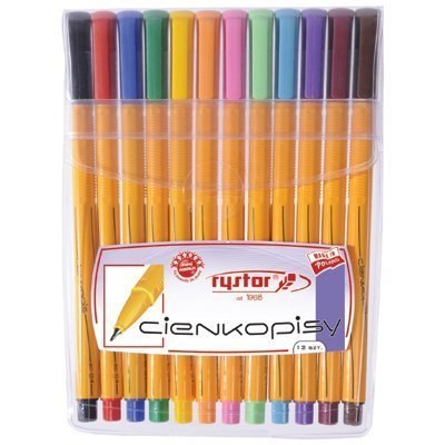 Cienkopis RYSTOR RC-04 etui 12szt 403-120 Rystor Cienkopis RYSTOR RC-04 etui 12szt 403-120 Rystor