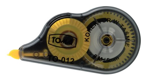 Korektor w taśmie, 8m , 5mm, biały TO-012 Toma Toma Korektor w taśmie, 8m , 5mm, biały TO-012 Toma Toma