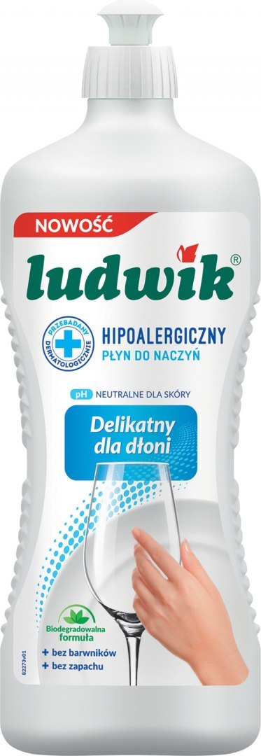 LUDWIK Płyn do mycia naczyń 900g hipoalergiczny 028300 Ludwik LUDWIK Płyn do mycia naczyń 900g hipoalergiczny 028300 Ludwik