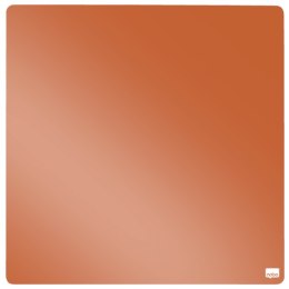 Mała kwadratowa tabliczka suchościeralna Nobo, 360 mm x 360 mm, pomarańczowa 1915622 Nobo