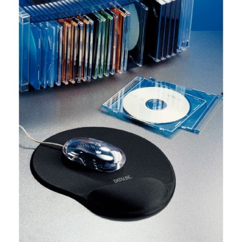 Podkładka żelowa pod mysz czarna ESSELTE DATALINE 67106 Esselte Podkładka żelowa pod mysz czarna ESSELTE DATALINE 67106 Esselte