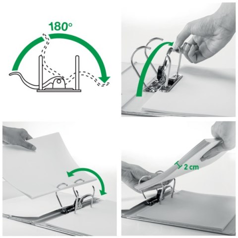 Segregator Solid Active PP 50 mm, jasnozielony Leitz , 10481050 (X) Leitz Segregator Solid Active PP 50 mm, jasnozielony Leitz , 10481050 (X) Leitz