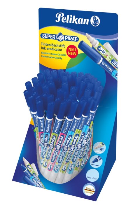 Wymazywacz do atramentu Super-Pirat 850 M niebieski 300008975 PELIKAN Pelikan Wymazywacz do atramentu Super-Pirat 850 M niebieski 300008975 PELIKAN Pelikan