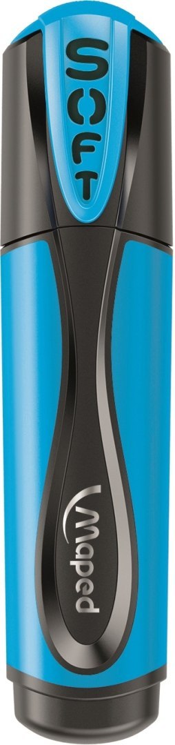 Zakreślacz FLUO PEPS ULTRA SOFT niebieski pudełko 746030 MAPED Maped Zakreślacz FLUO PEPS ULTRA SOFT niebieski pudełko 746030 MAPED Maped