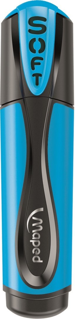 Zakreślacz FLUO PEPS ULTRA SOFT niebieski pudełko 746030 MAPED Maped Zakreślacz FLUO PEPS ULTRA SOFT niebieski pudełko 746030 MAPED Maped
