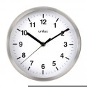 Zegar UNILUX ATTRACTION 22cm metaliczny szary 400094404 Unilux