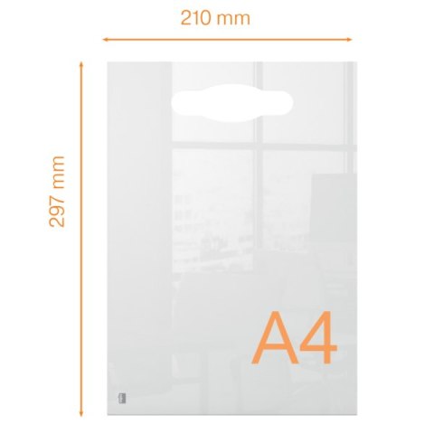 Akrylowa tabliczka na biurko do notatek z uchwytem Nobop Home A4 1915613 Nobo Akrylowa tabliczka na biurko do notatek z uchwytem Nobop Home A4 1915613 Nobo