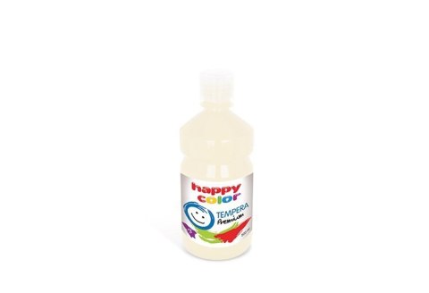 Farba tempera Premium 500ml, biały, Happy Color HA 3310 0500-0 Happy Color Farba tempera Premium 500ml, biały, Happy Color HA 3310 0500-0 Happy Color