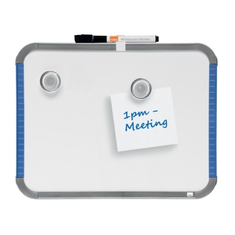 Magnetyczna tabliczka suchościeralna Nobo 220x280mm, biała QB05142ASTD Nobo Magnetyczna tabliczka suchościeralna Nobo 220x280mm, biała QB05142ASTD Nobo