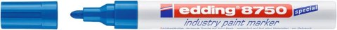 Marker lakierowy przemysłowy okrągła końcówka 2-4 mm niebieski Edding 8750/003/N Edding
