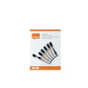 Markery Liquid Ink, czarne, 10 szt 1915377 Nobo