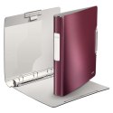 Segregator_ringowy Leitz Style, 4DR/30mm Softclick, ciemnoczerwony 42450028 Leitz