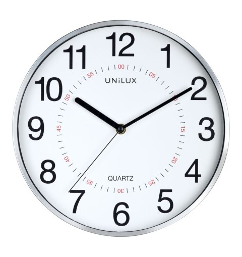Zegar UNILUX ARIA 28,5cm metaliczny szary 400094280 Unilux Zegar UNILUX ARIA 28,5cm metaliczny szary 400094280 Unilux