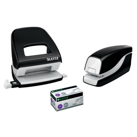 Zszywacz elektryczny na baterie WOW, czarny, 3 lata gwarancji, 10 kartek 55661095 Leitz Zszywacz elektryczny na baterie WOW, czarny, 3 lata gwarancji, 10 kartek 55661095 Leitz