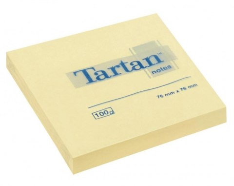 Bloczek TARTAN 76x76 żółte 100kartek 07676 3M 70007038261 Post-It 3M Bloczek TARTAN 76x76 żółte 100kartek 07676 3M 70007038261 Post-It 3M