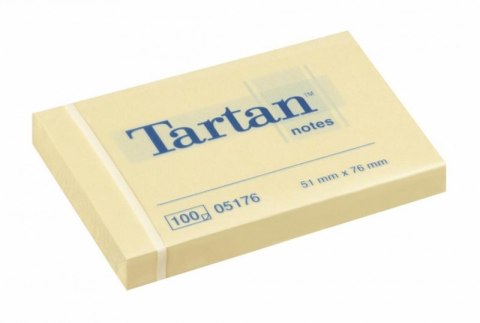 Bloczek TARTAN 76x76 żółte 100kartek 07676 3M 70007038261 Post-It 3M Bloczek TARTAN 76x76 żółte 100kartek 07676 3M 70007038261 Post-It 3M