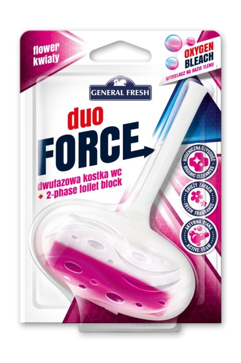 Kostka do WC DUO FORCE zawieszka 40g kwiat GENERAL FRESH General Fresh Kostka do WC DUO FORCE zawieszka 40g kwiat GENERAL FRESH General Fresh
