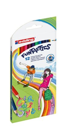 Kredki EDDING 12kol. COLOUR YOUR STYLE 5/12/C AX AMEX (X) Edding