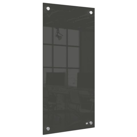 Mała podłużna szklana tablica suchościeralna Nobo Home 300x600mm, czarna 1915609 Nobo Mała podłużna szklana tablica suchościeralna Nobo Home 300x600mm, czarna 1915609 Nobo