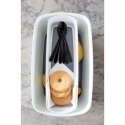 Organizer MyBOX podłużny biało-różowy LEITZ 52581023 Leitz