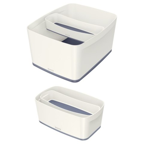 Organizer MyBOX podłużny biało-szary LEITZ 52581001 Leitz Organizer MyBOX podłużny biało-szary LEITZ 52581001 Leitz