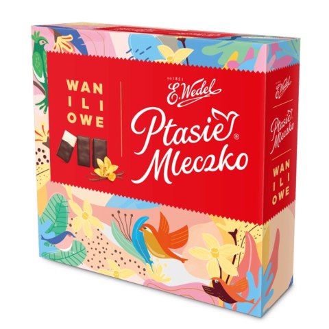 Ptasie Mleczko Waniliowe 340g WEDEL Wedel Ptasie Mleczko Waniliowe 340g WEDEL Wedel