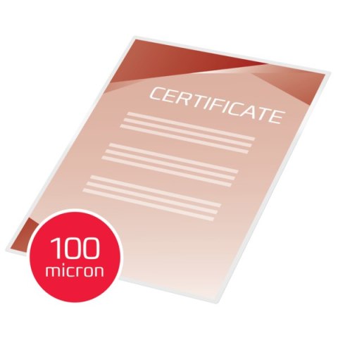 Samoprzylepne folie do laminacji GBC PeelnStick, A4, 100 mic. , 100 szt., 41666E GBC