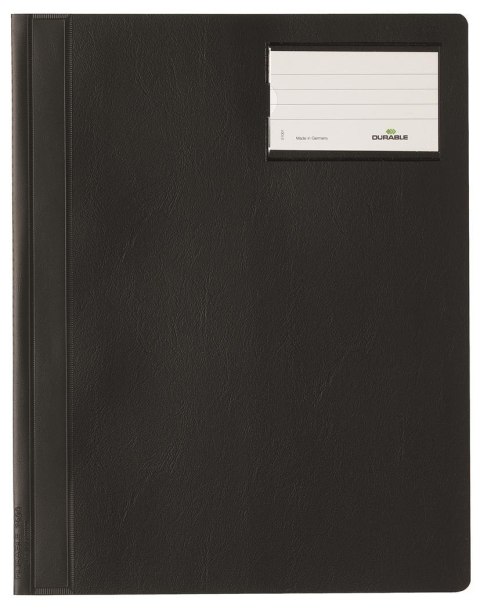 Skoroszyt A4 z kolorową okładką,rozszerz. PCW czarny 250001 DURABLE Durable Skoroszyt A4 z kolorową okładką,rozszerz. PCW czarny 250001 DURABLE Durable