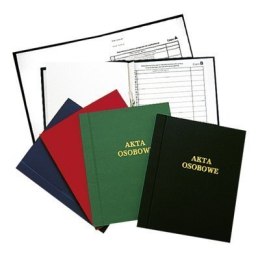 Nowy indeksj ao 0043088 Teczka akt osobowych WARTA oklejana granatowa zadrukwana 1824-339-106 Warta