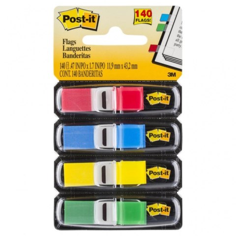 Zakładki indeksujące POST-IT 12x43mm 683-4 4x35szt 3M 70071353570 Post-It 3M Zakładki indeksujące POST-IT 12x43mm 683-4 4x35szt 3M 70071353570 Post-It 3M