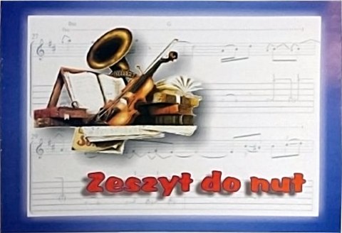 Zeszyt do nut A5 GARWOLIN Interdruk Zeszyt do nut A5 GARWOLIN Interdruk