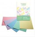 Blok Deco Spring A4, 170g, 20 ark, 5 kol., Happy Color HA 3817 2030-110 Happy Color