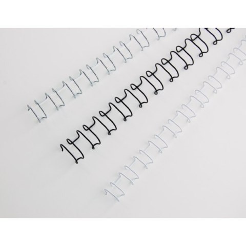 Grzbiety drutowe GBC A4 21L 6mm czarne (100szt) IB165023 GBC